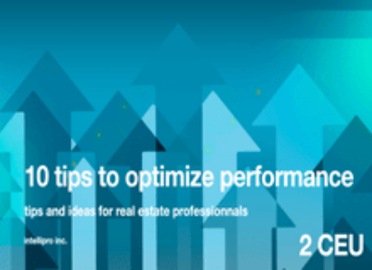 10 Tips to Optimize Performance (2 CEU)
